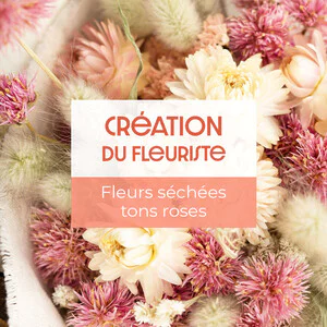 CREATION FLEURS SECHEES ROSES