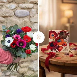 15 ANEMONES + PÂTES DE FRUITS