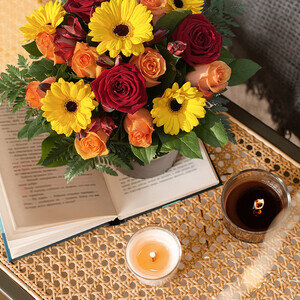 Bouquet rond COCCINELLE