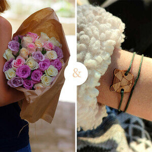 30 ROSES + BRACELET