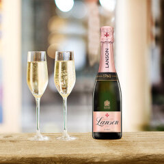 1/2 Lanson Rosé